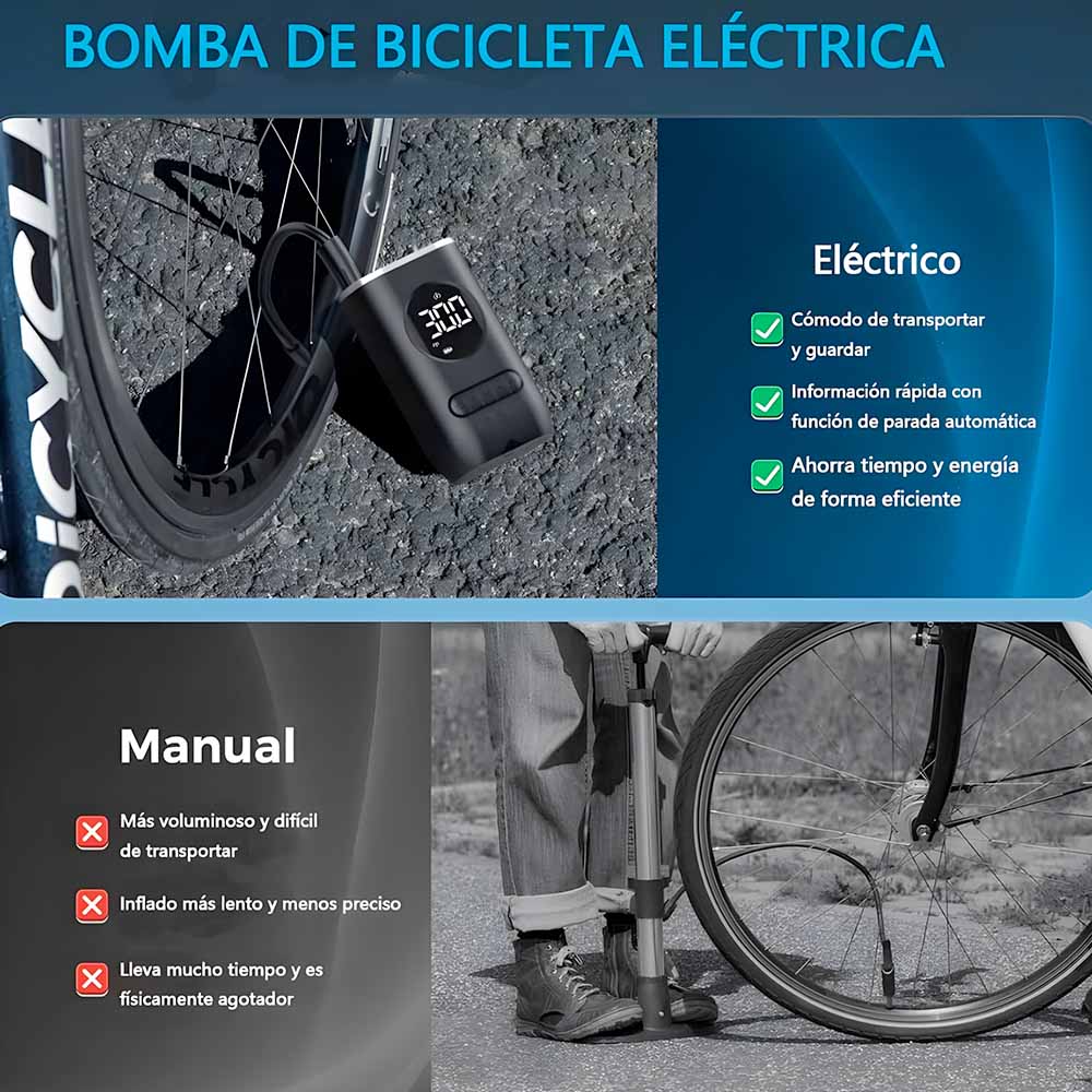 WindUp™ Bomba de aire