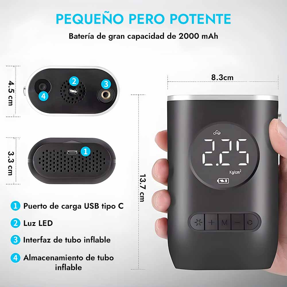 WindUp™ Bomba de aire