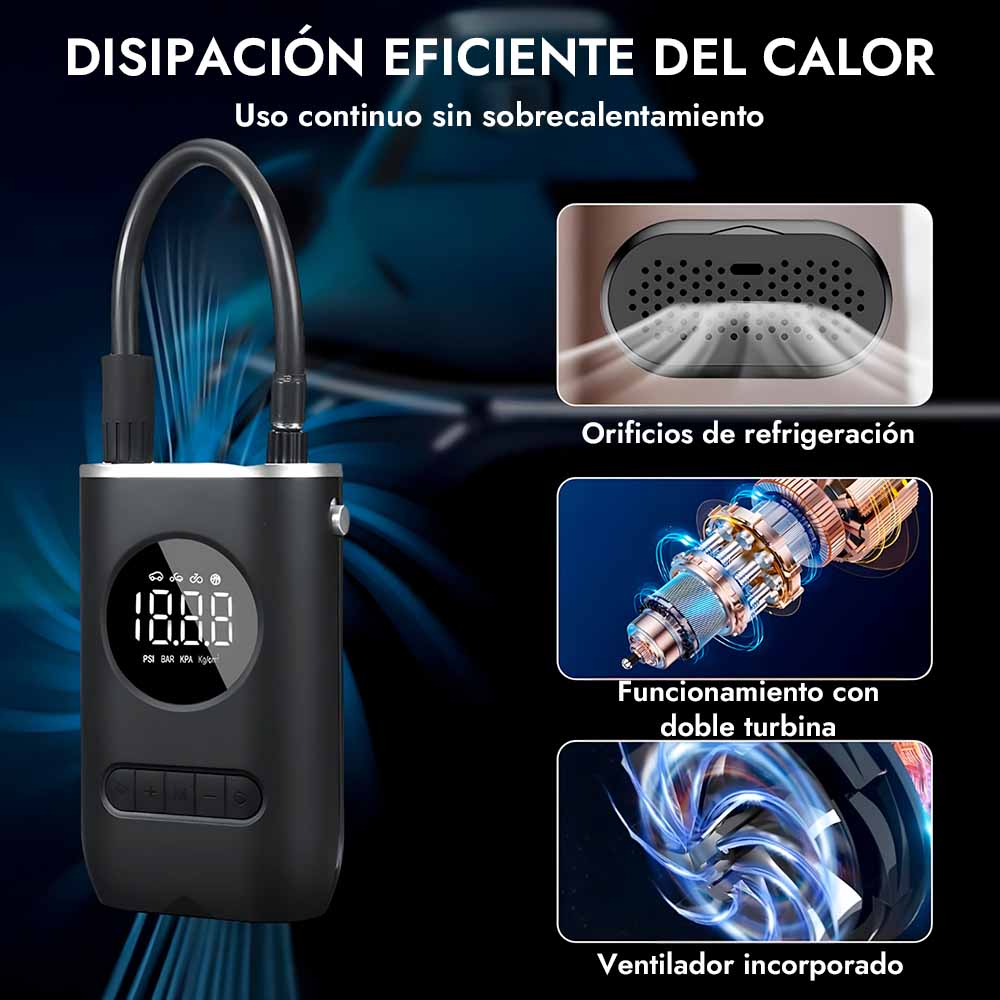 WindUp™ Bomba de aire